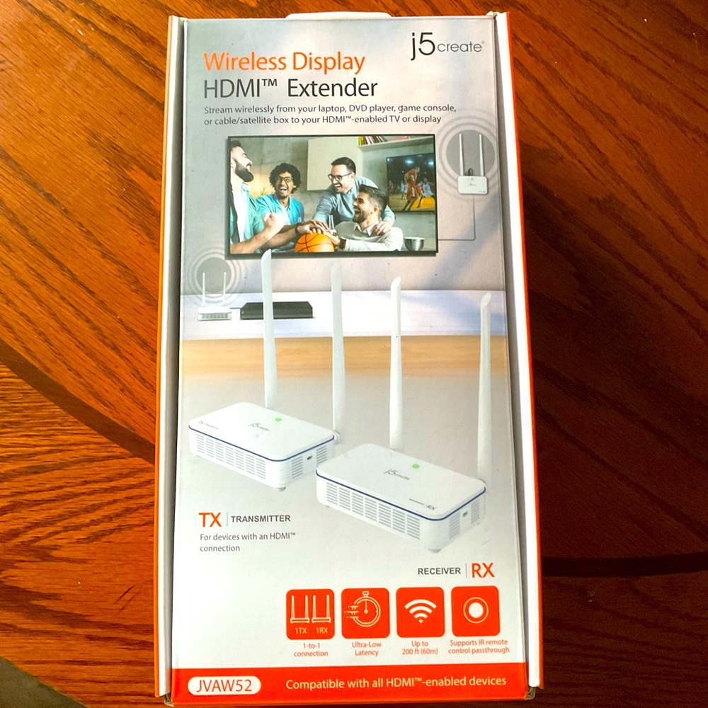 J5 CREATE wireless display HDMI Extender